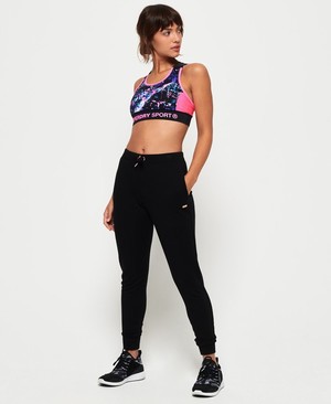 Superdry Active Studio Luxe Női Sportruházat Fekete | EUFSK6794